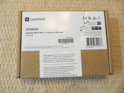 LEXMARK 27X6410 Marknet N8372 802.11 A/B/G/N/Ac Wireless Print Server
