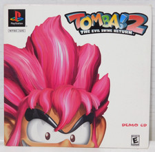NEW SEALED Tomba!2 The Evil Swine Return PS1 PlayStation Demo CD