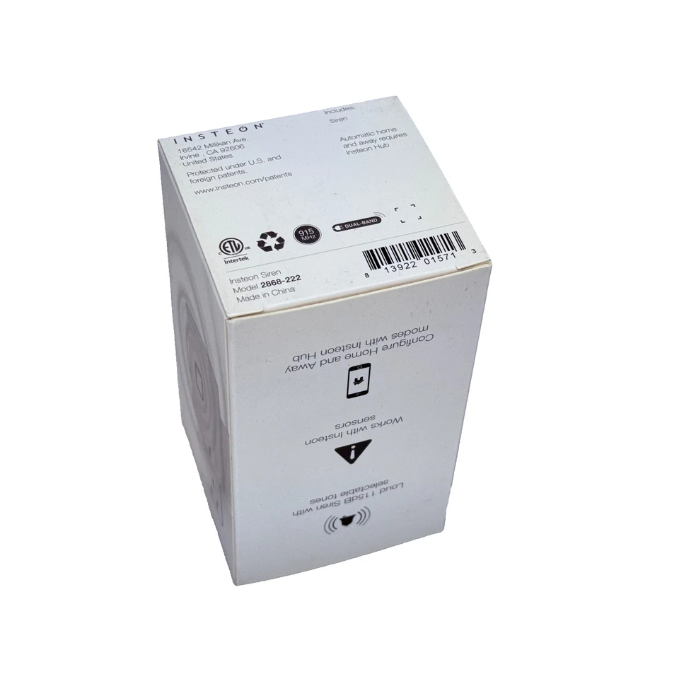 INSTEON Siren 2868-222 - NEW - Image 2 of 2