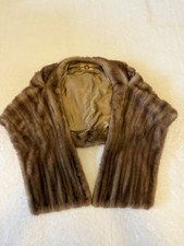 Gorgeous Vintage Women's Mink Stole Moltasch  s Furs Light Blonde Outerwear Fur