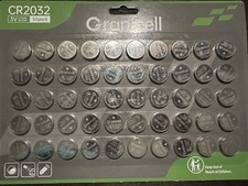 CR2032 Battery 50 Pack 3V Lithium Coin Cell DL2032 ECR2032 Bulk Fresh Exp 2032