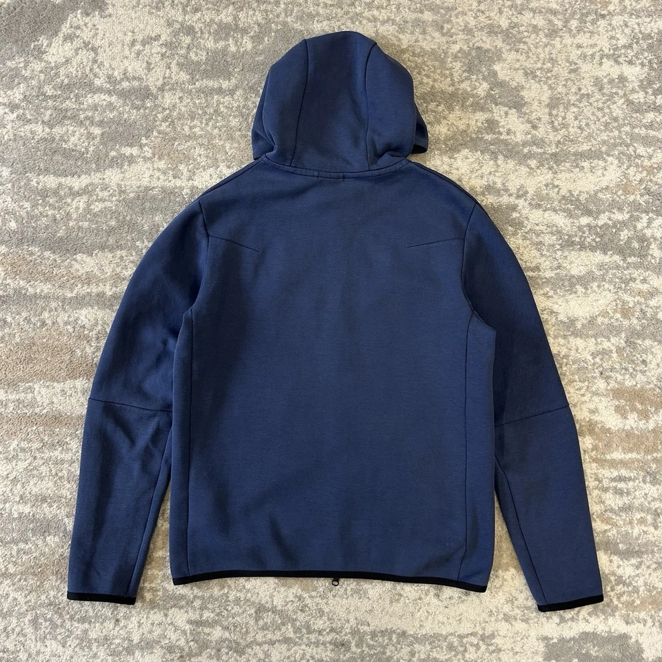 Nike Tech Fleece Hoodie Full Zip Hooded Pockets Long Sleeve Size M Medium, photo 2 of 5