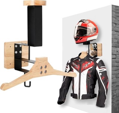 Helmhalterung Wand, Motorrad Garderobe, Motorradhelm Halterung Wandhalterung