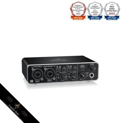 Behringer U-Phoria UMC202HD 2-Channel USB Audio Interface for sale