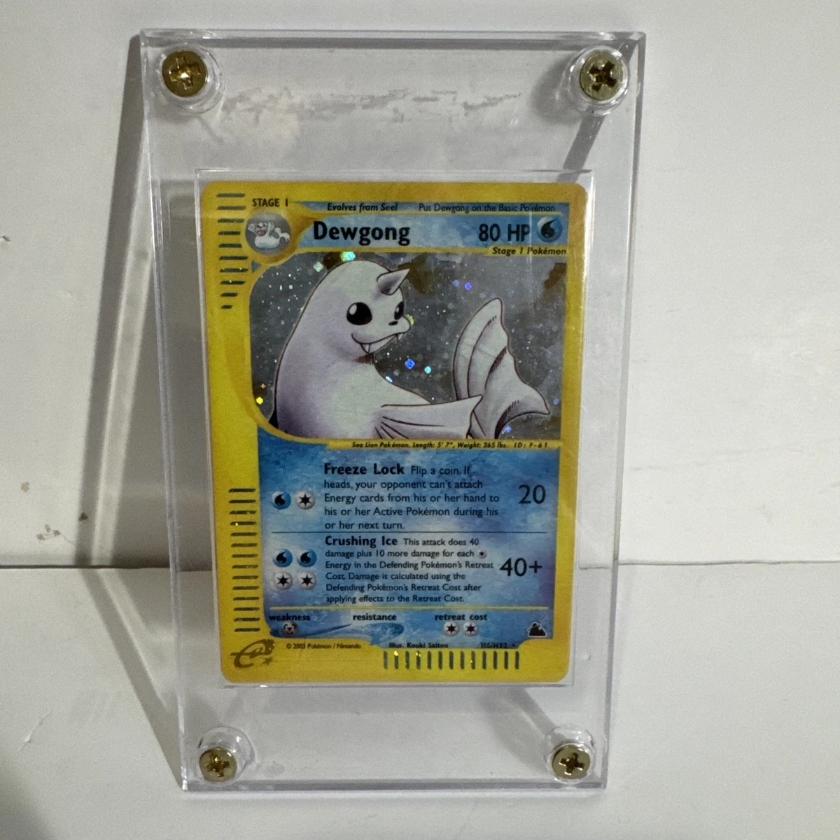 Preços baixos em Cartões TCG de Pokémon Dewgong | eBay
