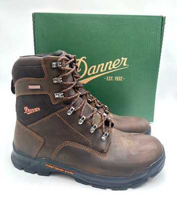Danner Crafter 8'' Waterproof NEW Men's Boot Brown/Black Multiple Sizes