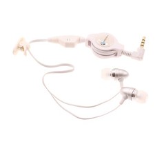 For TCL K33/K32 5G - Retractable Earphones Wired Headphones Handsfree Mic
