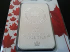 Royal Canadian Mint 1 oz Fine Silver Bar Proudly Canadian
