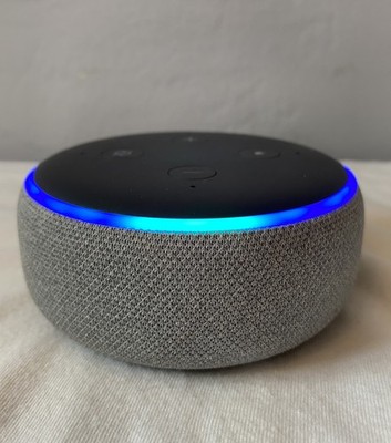 NEW Amazon Echo Dot 3rd Generation w/ Alexa Voice Media Device - Heather Gray