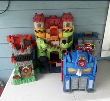 Fisher-Price Imaginext Batman Playset Lot Batcave Castle, Ages 3-7