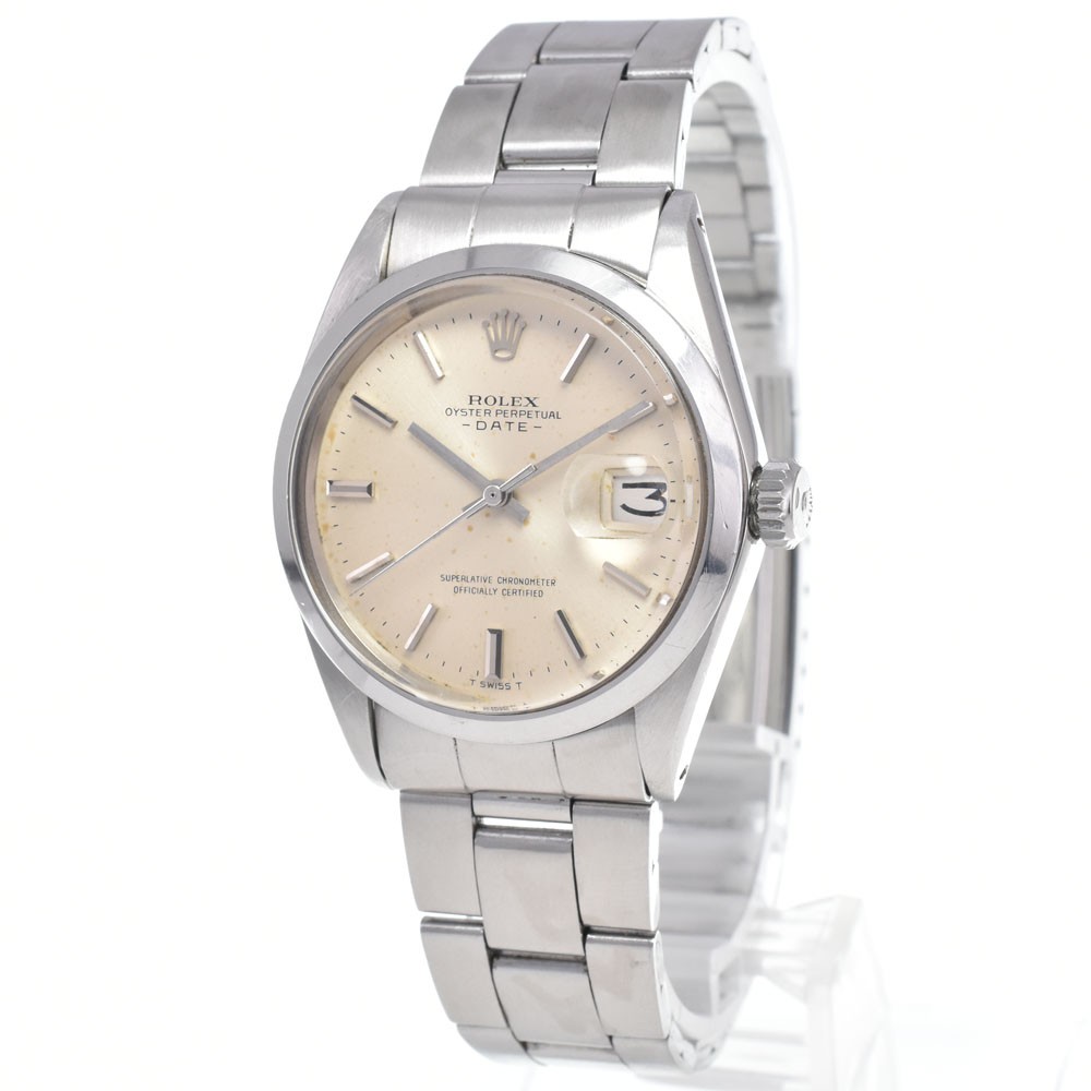 ROLEX Oyster Perpetual Date 1500 Cal. 1570 Automatic Men's Watch image 2