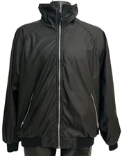 WearGuard jacket RN64288 Mens Sz M Black Polyester Nylon Windproof Taiwan