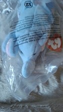 RARE VINTAGE 1993 TY BEANIE BABY PEANUT THE ELEPHANT MCDONALD'S  NEW SEALED