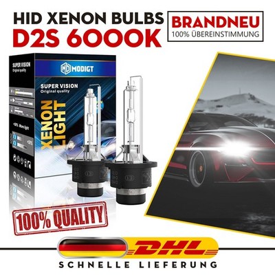 2x D2S SuperVision Xenon HID Brenner 6000K Lampen Für Audi Q7 2006-2014