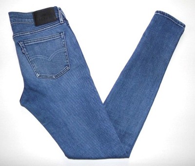 Levi's - Damen Made & Crafted Empire Skinny Fit Jeans 27''W x 34''L Größe 8 blau