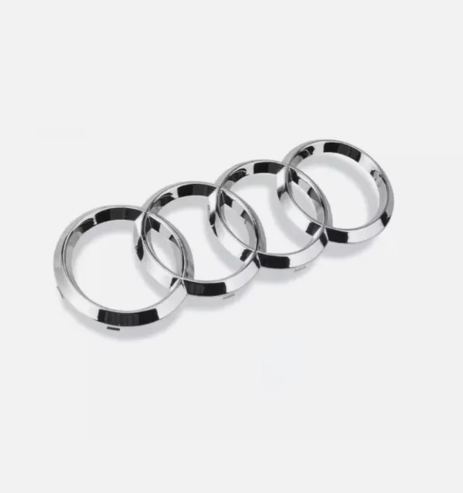 LOGO 273mm Calandre Avant chromé Pour AUDI A3 A4 A5 A6 A7 Q2 Q3 Q5 Q8 TT