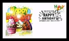 US COVER HAPPY BIRTHDAY FIRST DAY ISSUE PANDA CACHET