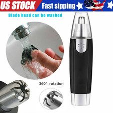 Electric Nose Ear Hair Trimmer Face Eyebrow Mustache Beard Shaver Clipper Unisex