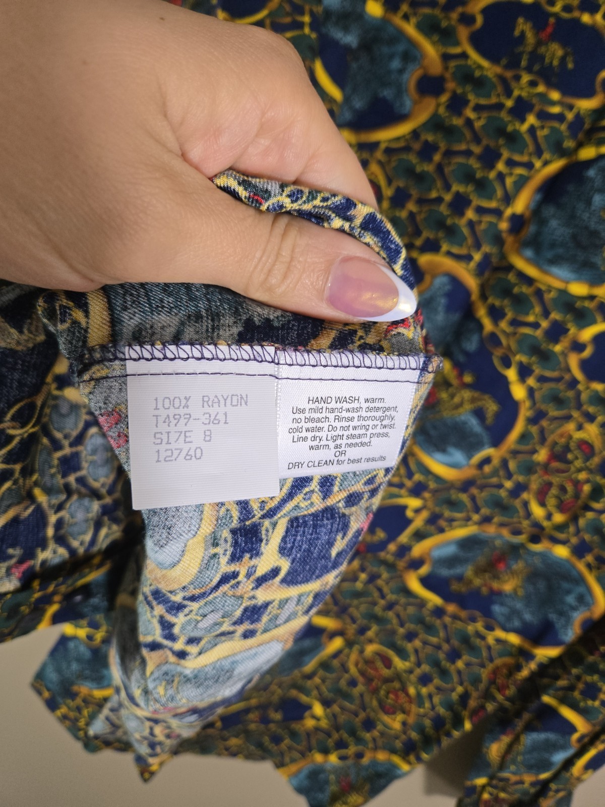 Vtg Sophisticates By Pendleton Green Paisley Eque… - image 13