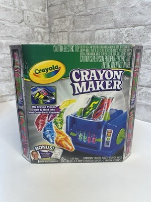 Crayola Crayon Maker DIY Color Swirl Mold Crayon Maker Machine New