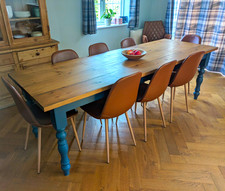 Set of 8 Dining Chairs (Some Are A Little Wobbly But Otherwise Great Condition)