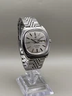 Omega Seamaster Quartz Motor TV 196.0082 Silver Sunburst Dial Cal. 1345 Vintage