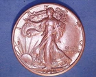 1944-D WALKING LIBERTY "SILVER" HALF DOLLAR ~ AU **1007-5