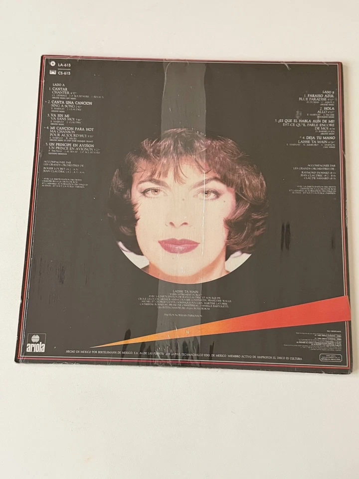 Mireille Mathieu Chanter LP Ariola Records LA-615 Shrink EX Clean Import Mexico - Image 2 of 4