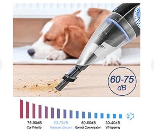 Moosoo Handheld Vacuum, Cordless Wet Dry Hand Vacuum, Rechargeable Handy Vac M4 - Picture 4 of 8