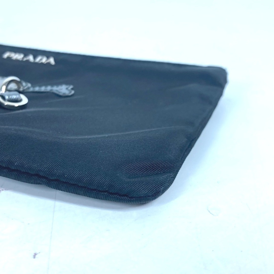 PRADA skull 2M1214 makeup pouch cosmetic pouch clutch bag pouch nylon black thumbnail 8