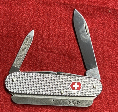 Swiss Bianco / Victorinox Custom Firesteel Knife Nail Rare