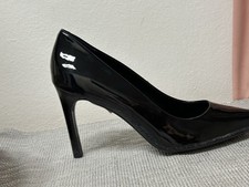Geox Lack Leder Pumps, Neu Gr 39 Schwarz