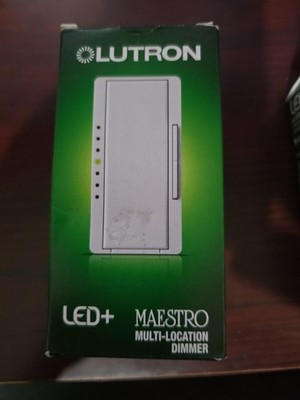 LUTRON MAESTRO MACL-153M-WH - NEW IN BOX