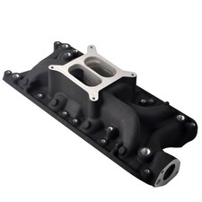 Intake Manifold Aluminum Dual Plane Black For Small Block Ford Sbf 260 289 302 Intake Manifold Aluminum Dual Plane Black For Small Block Ford Sbf 260 289 302