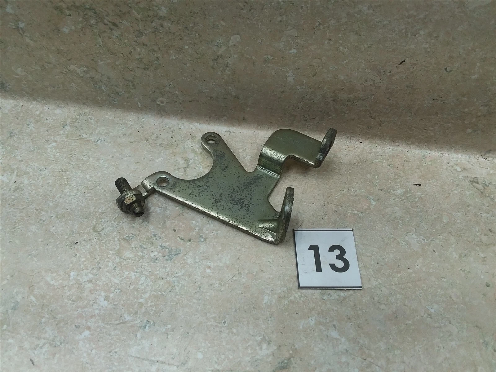 Kawasaki 400 KZ KZ400 Carburetor Holder Bracket #13 1974-1978  757 AP-3578