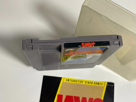 Jaws Nintendo NES Authentic Game & Manual Very Good Tested