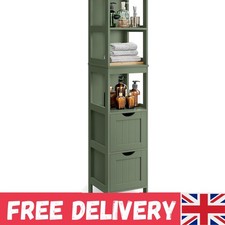Durable Engineered Wood Bathroom Cabinet - Perfect for Living Rooms & Kitchens