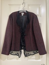 chicos women blazer size 1
