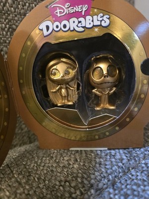 NEW Disney Doorables Gold Peek Jack & Sally (Ultra Rare) Nightmare Christmas 