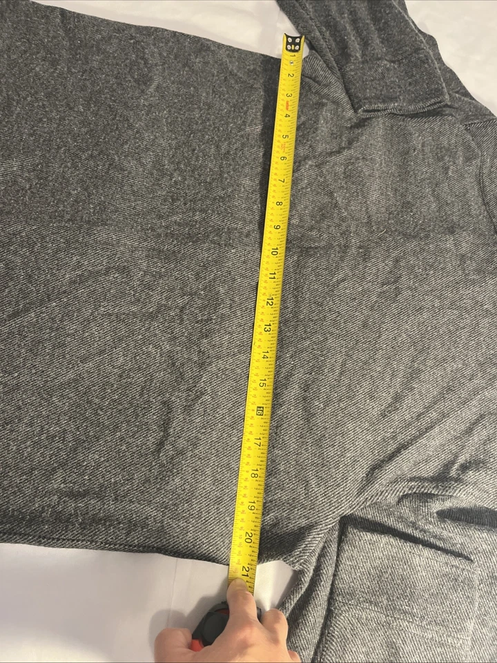 Camisa de franela suave Old Navy para hombre - talla M - gris - ajuste regular Foto 4 de 4