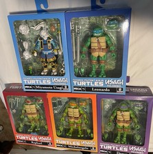 NECA Teenage Mutant Ninja Turtles x Usagi Yojimbo - Miyamoto Usagi ALL 4 TMNT