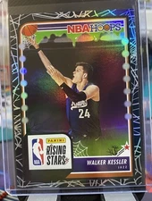 2023-24 Panini Haunted Hoops - Rising Stars Walker Kessler #300 Holo Webs Jazz