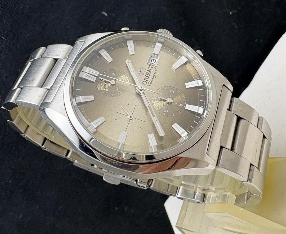 012 Working Excellent Condition Orient Chronograp… - image 8