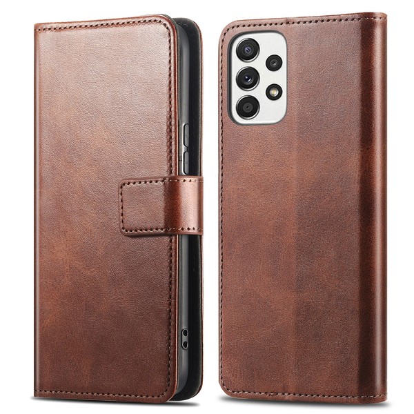 imoshion LuxuriöSe KlapphüLle Samsung Galaxy A53 - Dunkelbraun-image