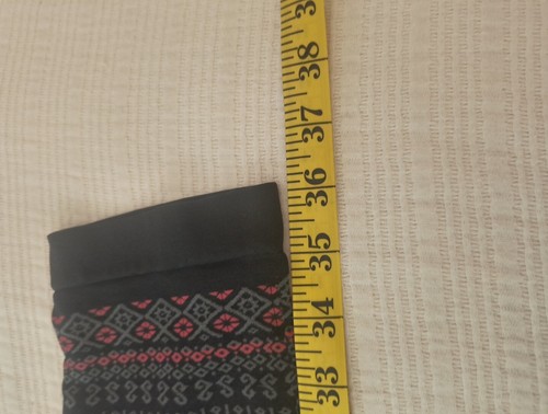 Lane Bryant A/B Red And Black Leggings - Picture 10 of 12
