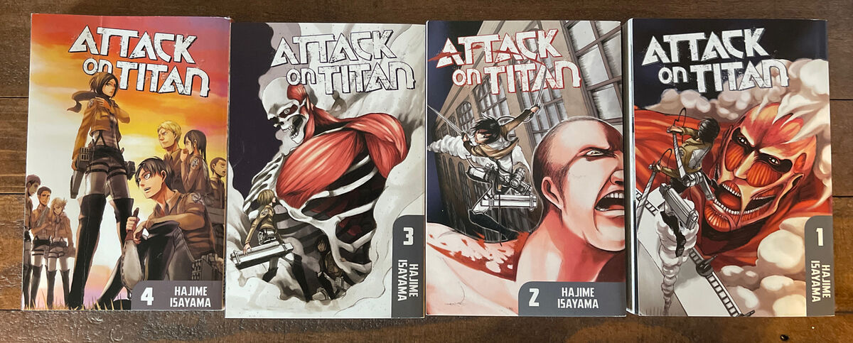 Attack on Titan Season 1 Part 1 Manga Box Set (Attack on Titan Manga Box  Sets)