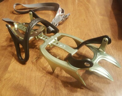 CAMP USA XLC 490 Universal 12-Point CRAMPONS Black. MADE IN ITALY