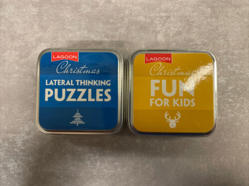 Christmas Trivia - Puzzles and Games - Set of two - Picture 1 of 2