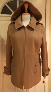 michael kors wool blend coat