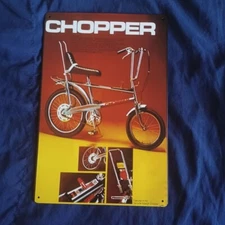 8"X12" Metal Sign Man Cave Garage Bar Oil Gas Station Wall Art Bicycle Chopper